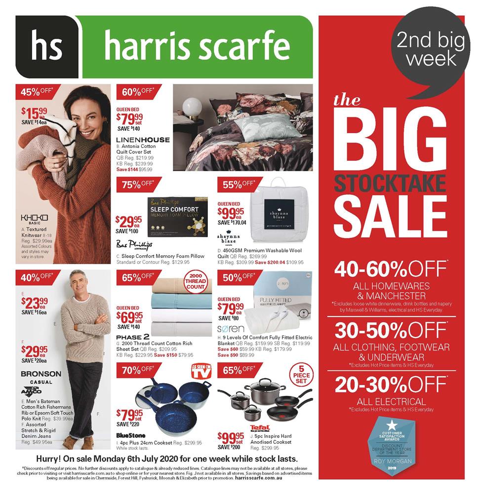 Harris Scarfe Catalogue