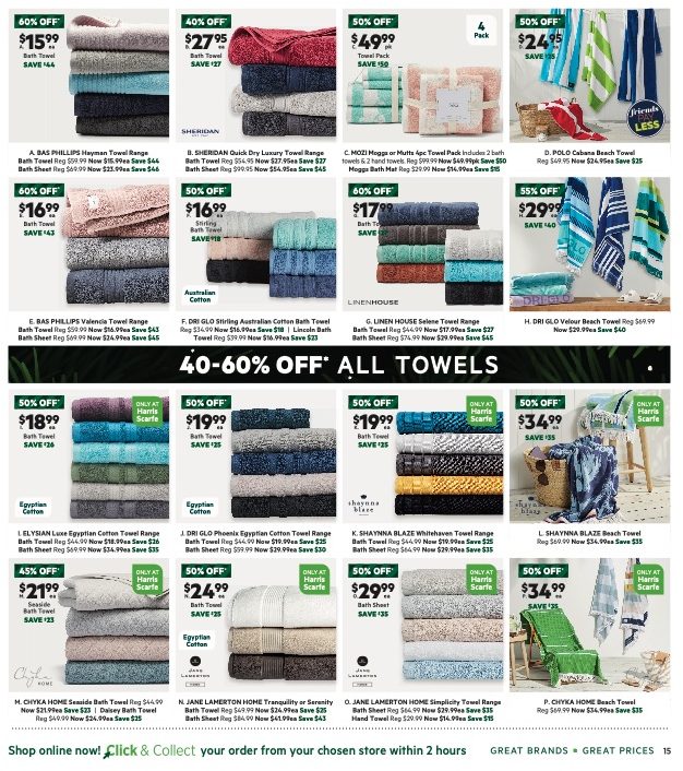 Harris Scarfe Catalogue