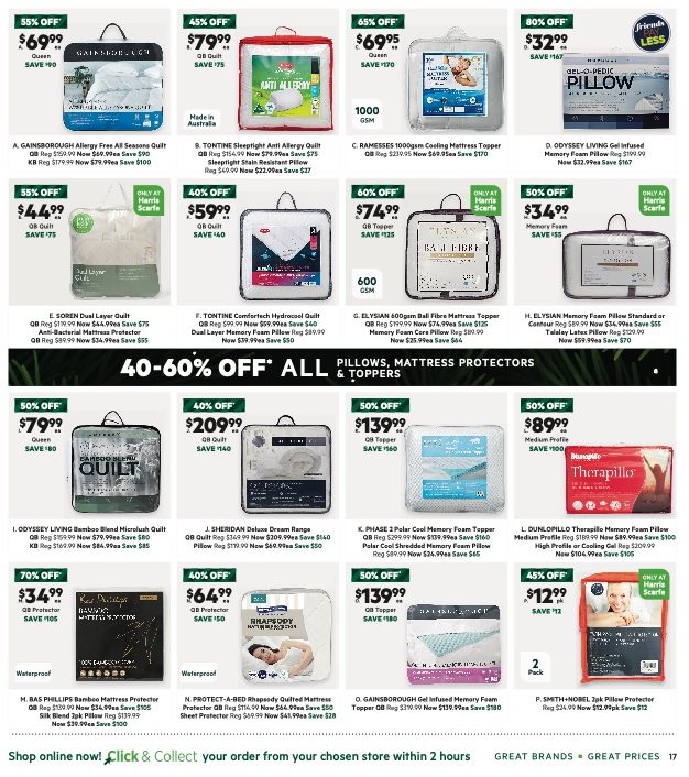 Harris Scarfe Catalogue