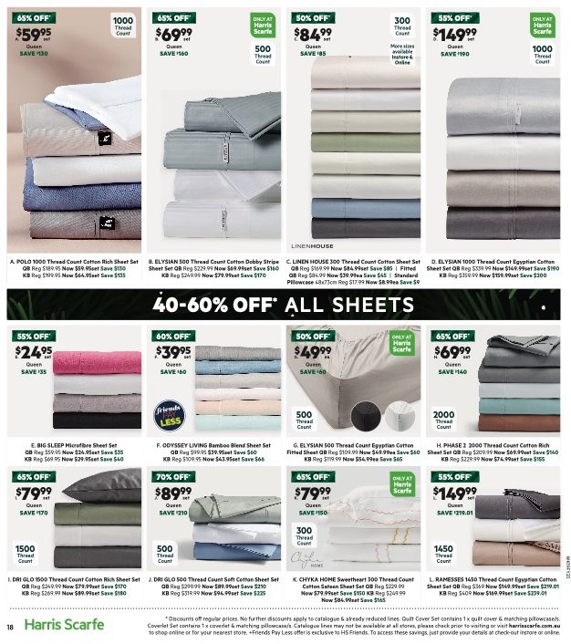 Harris Scarfe Catalogue