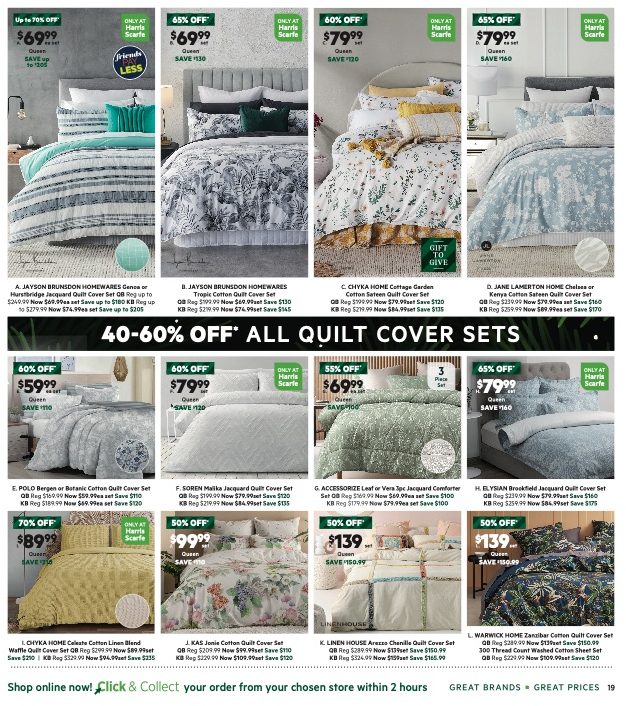 Harris Scarfe Catalogue