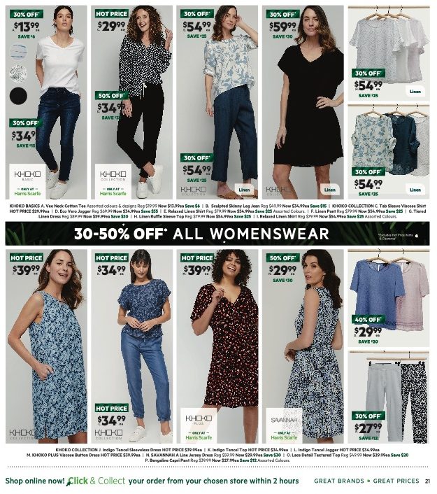 Harris Scarfe Catalogue