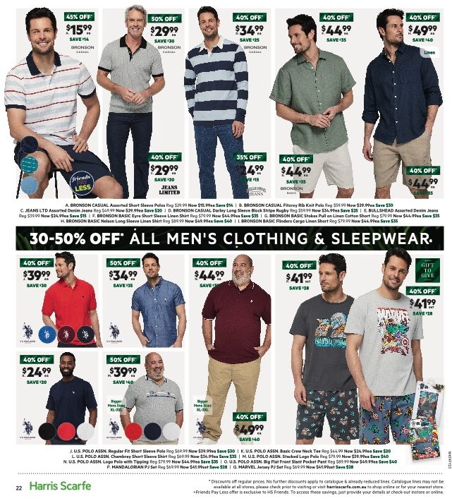 Harris Scarfe Catalogue