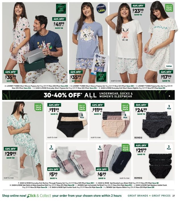 Harris Scarfe Catalogue