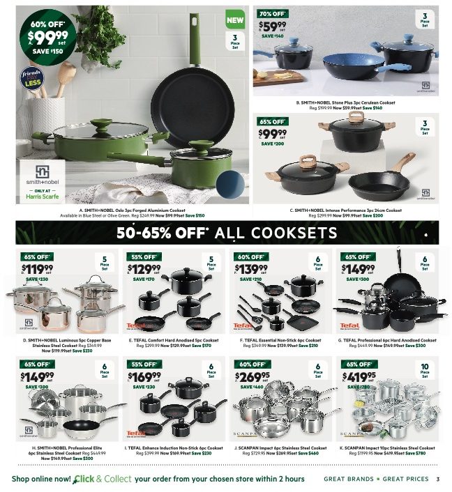 Harris Scarfe Catalogue