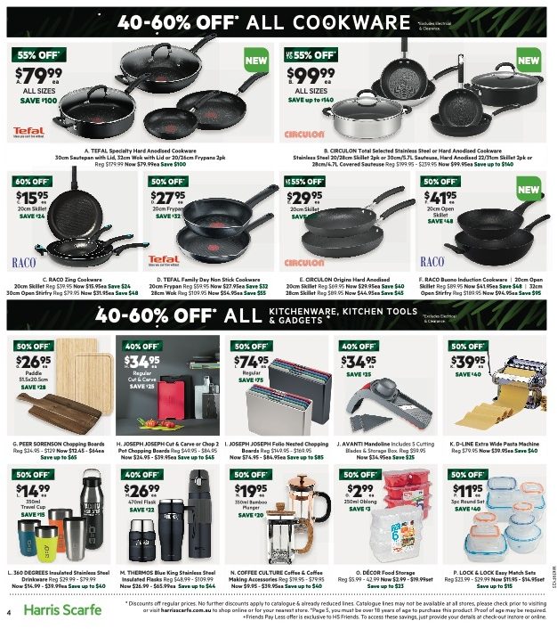 Harris Scarfe Catalogue