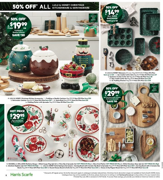 Harris Scarfe Catalogue