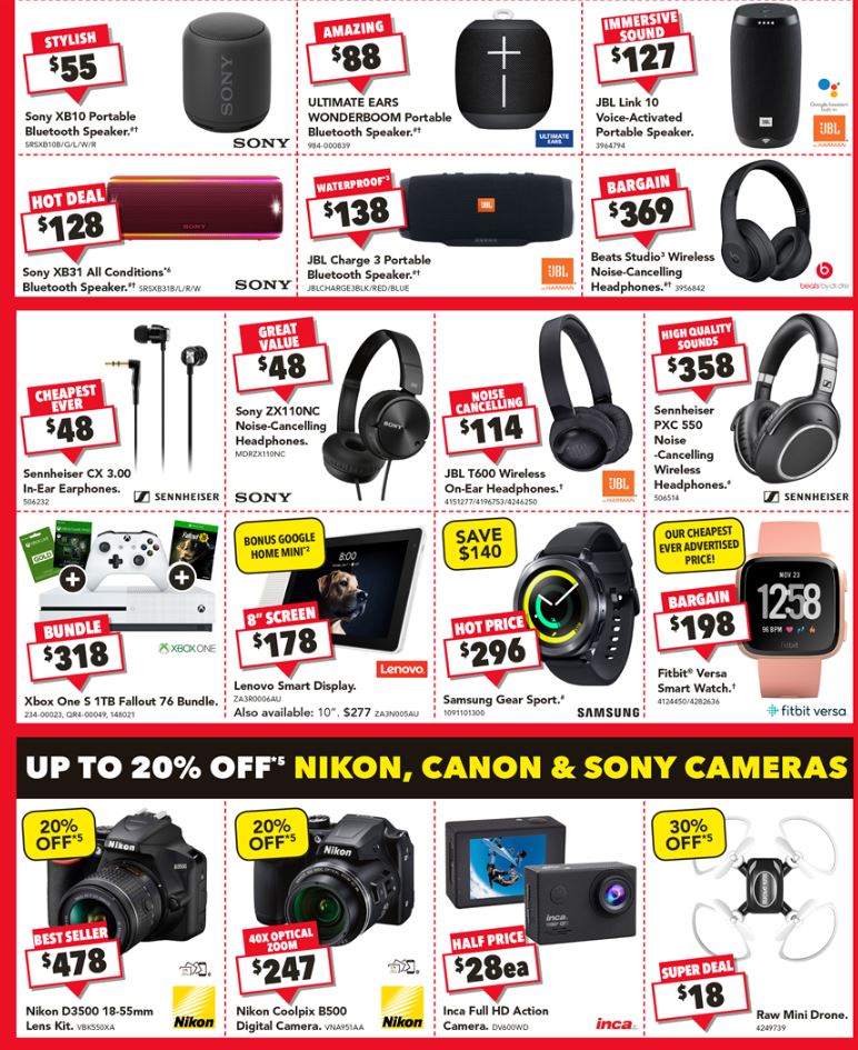 Harvey Norman Catalogue Clearance Boxing Day 2018 Catalogue AU