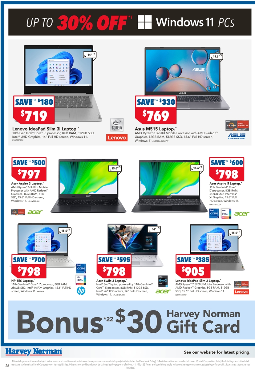 Harvey Norman Catalogue