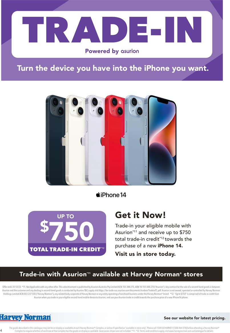 Harvey Norman Catalogue