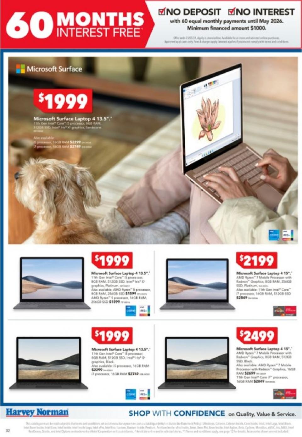 Harvey Norman Catalogue Mother's Day Laptops 2021 Catalogue AU