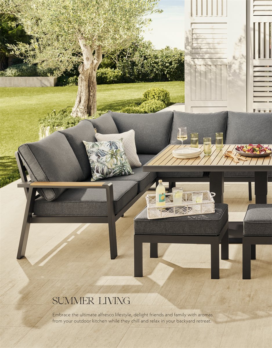 Harvey Norman Catalogue Outdoor Furniture & BBQ - Summer Spaces August ...