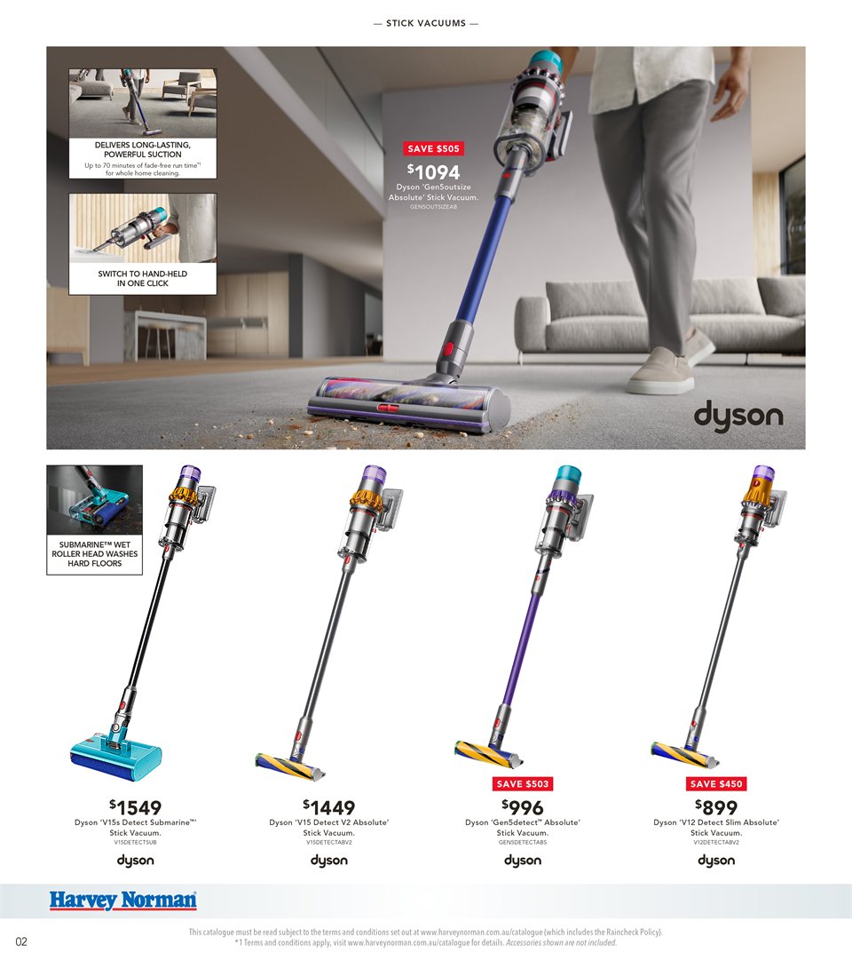 Harvey Norman Catalogue The Home of Cleaning Solutions March 13 - 26 ...