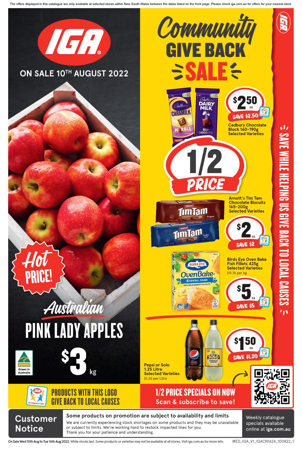 IGA Catalogue