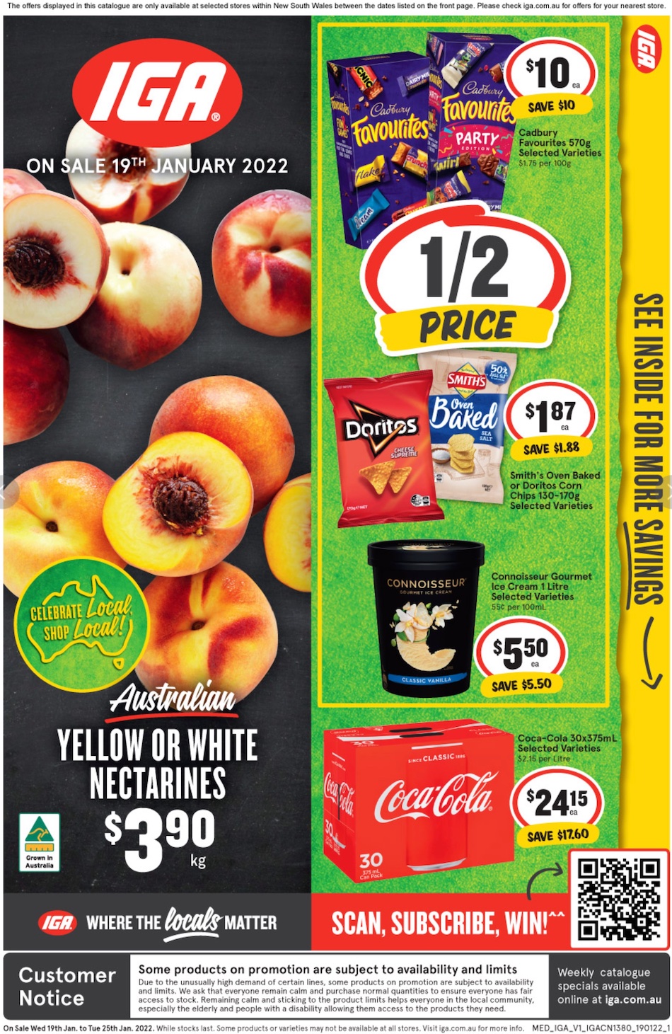 IGA Catalogue