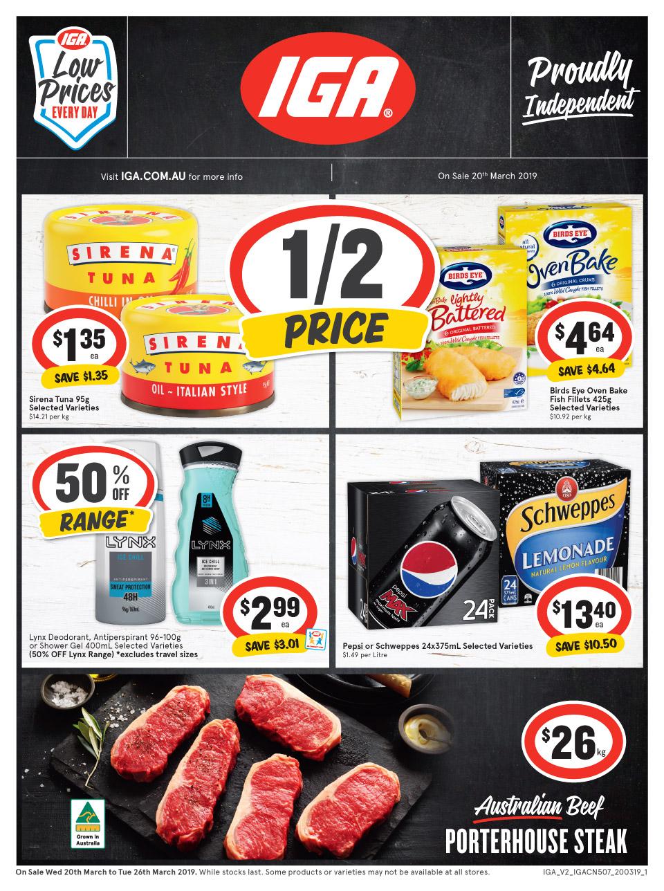 IGA Catalogue
