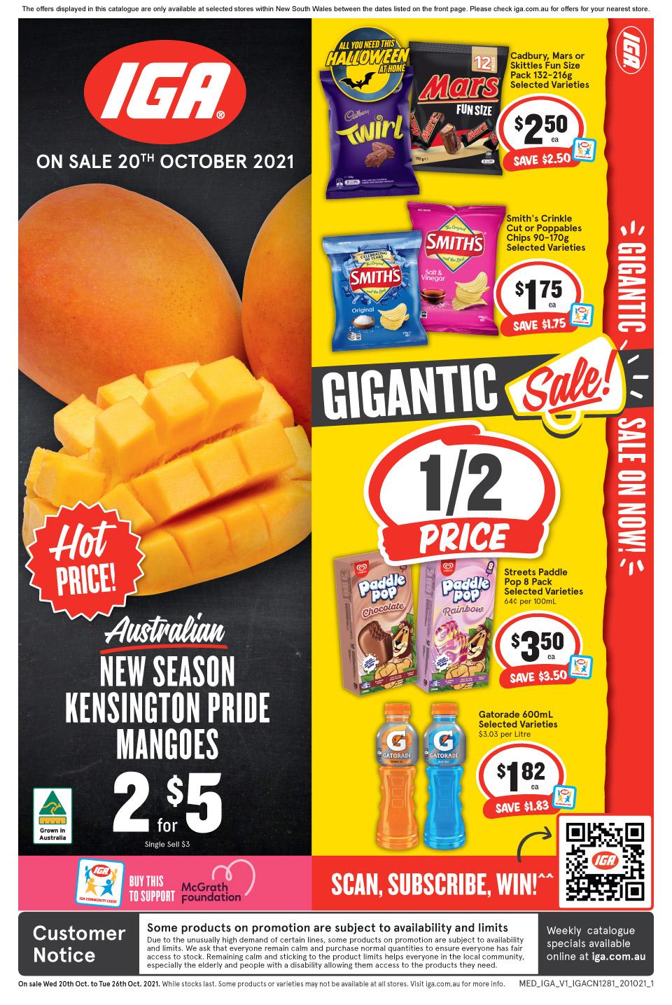 IGA Catalogue