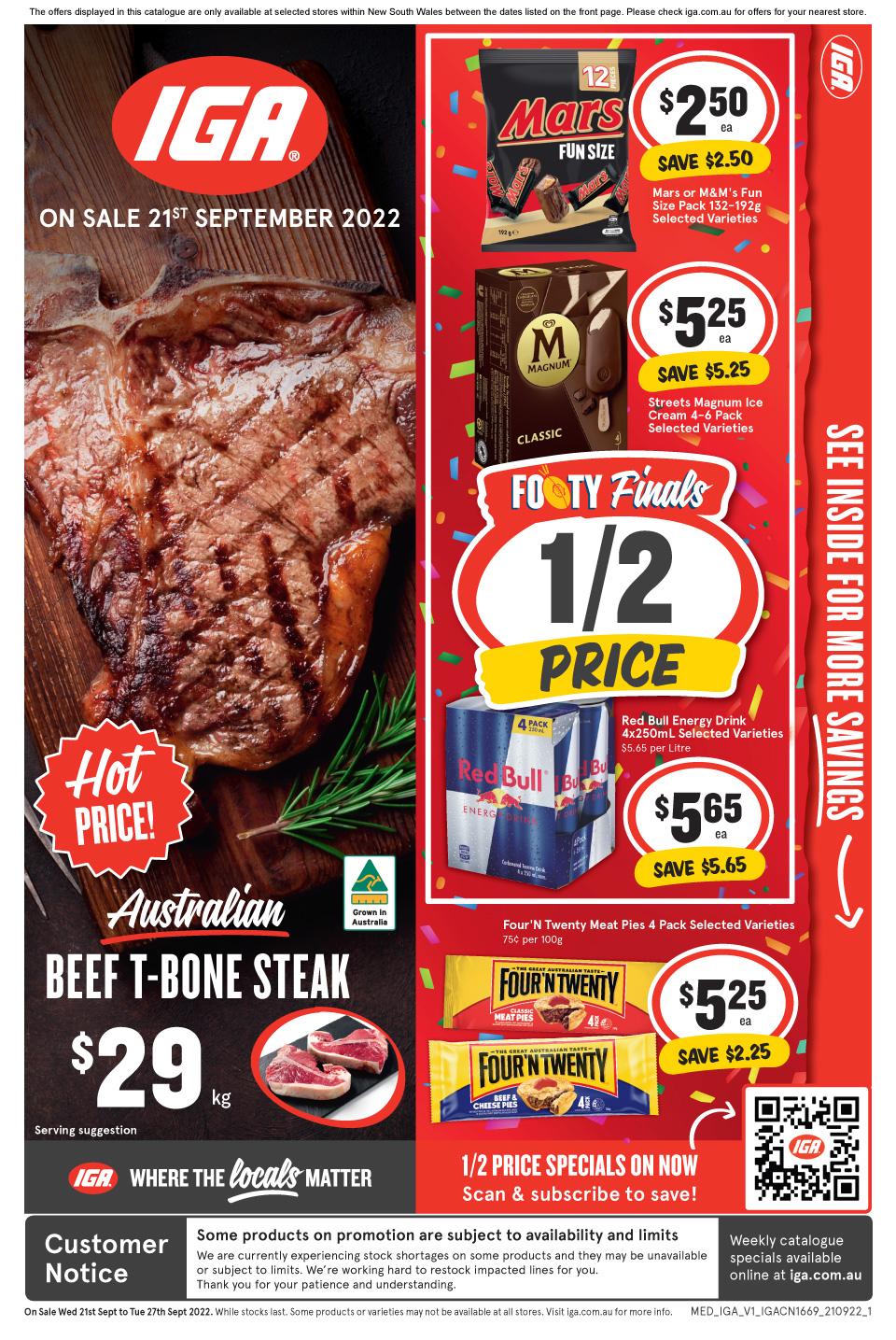 IGA Catalogue