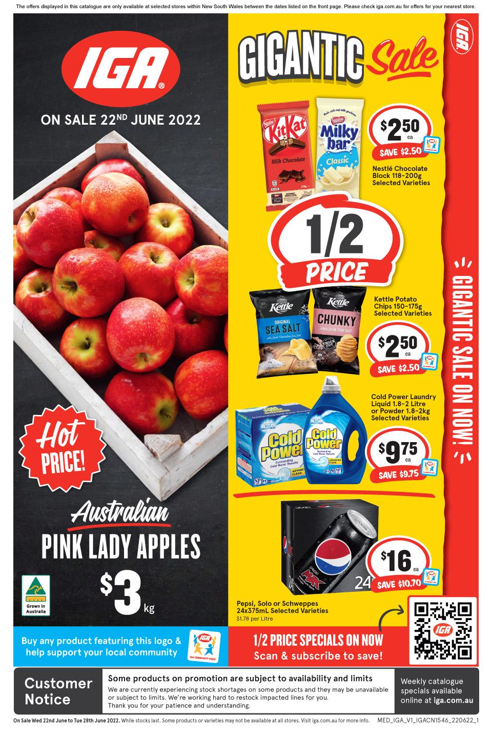 IGA Catalogue