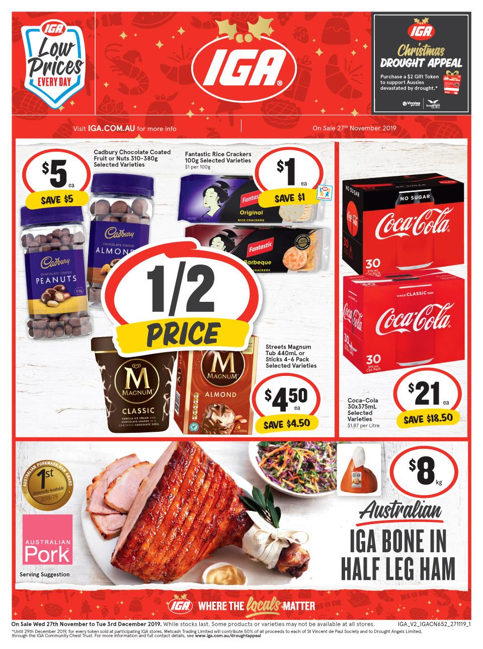 IGA Catalogue 27 Nov - 3 Dec 2019 - Catalogue AU