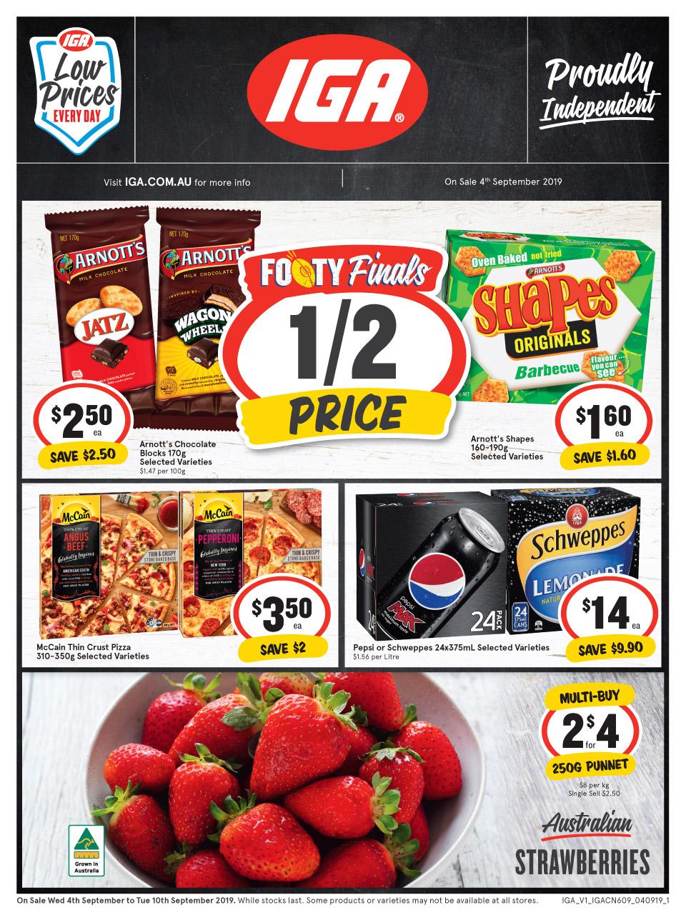 IGA Catalogue