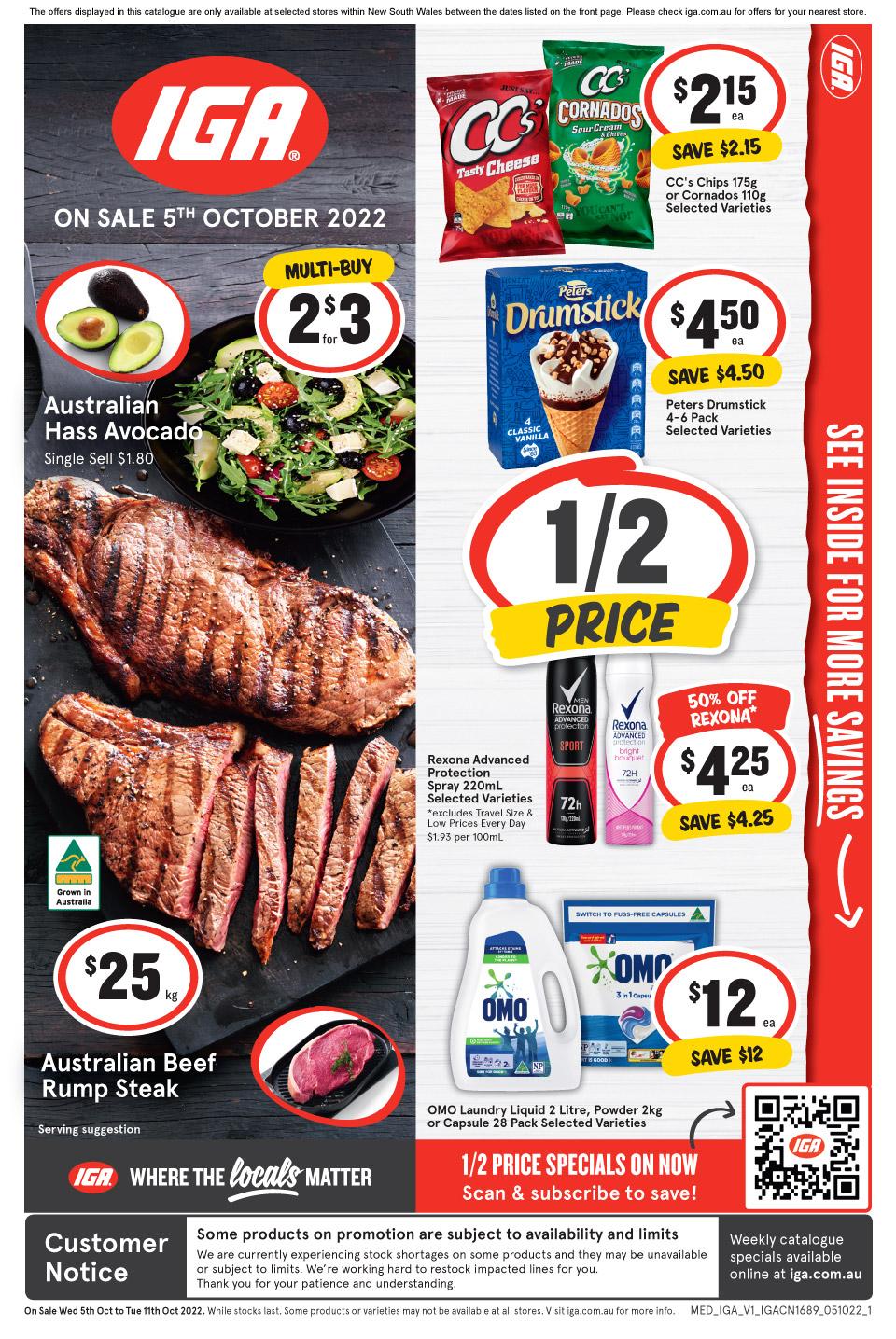 IGA Catalogue