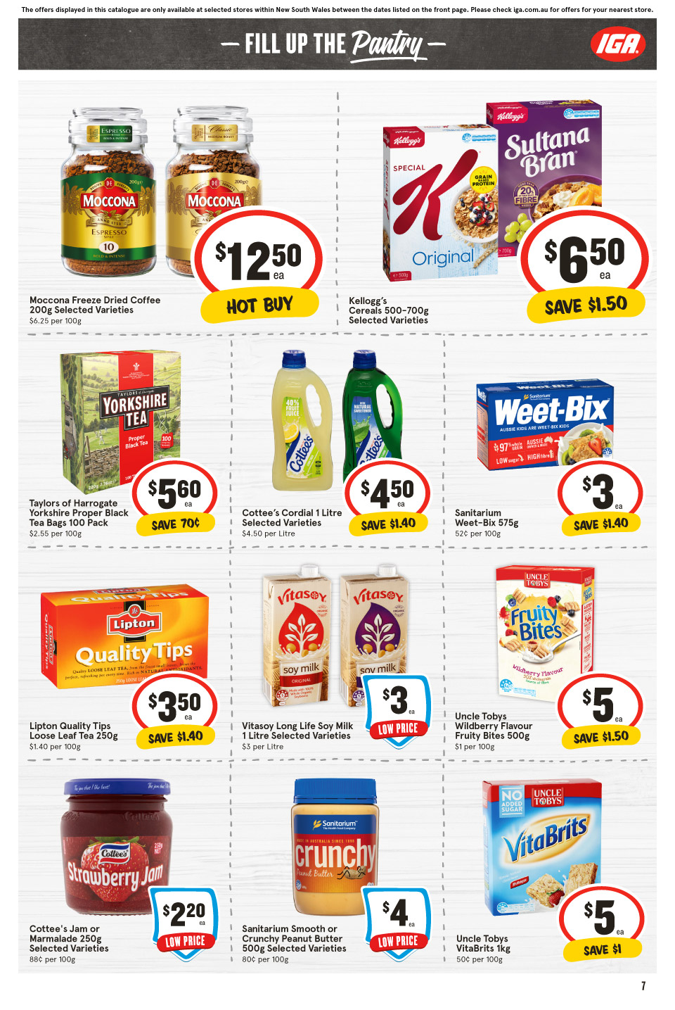 IGA Catalogue