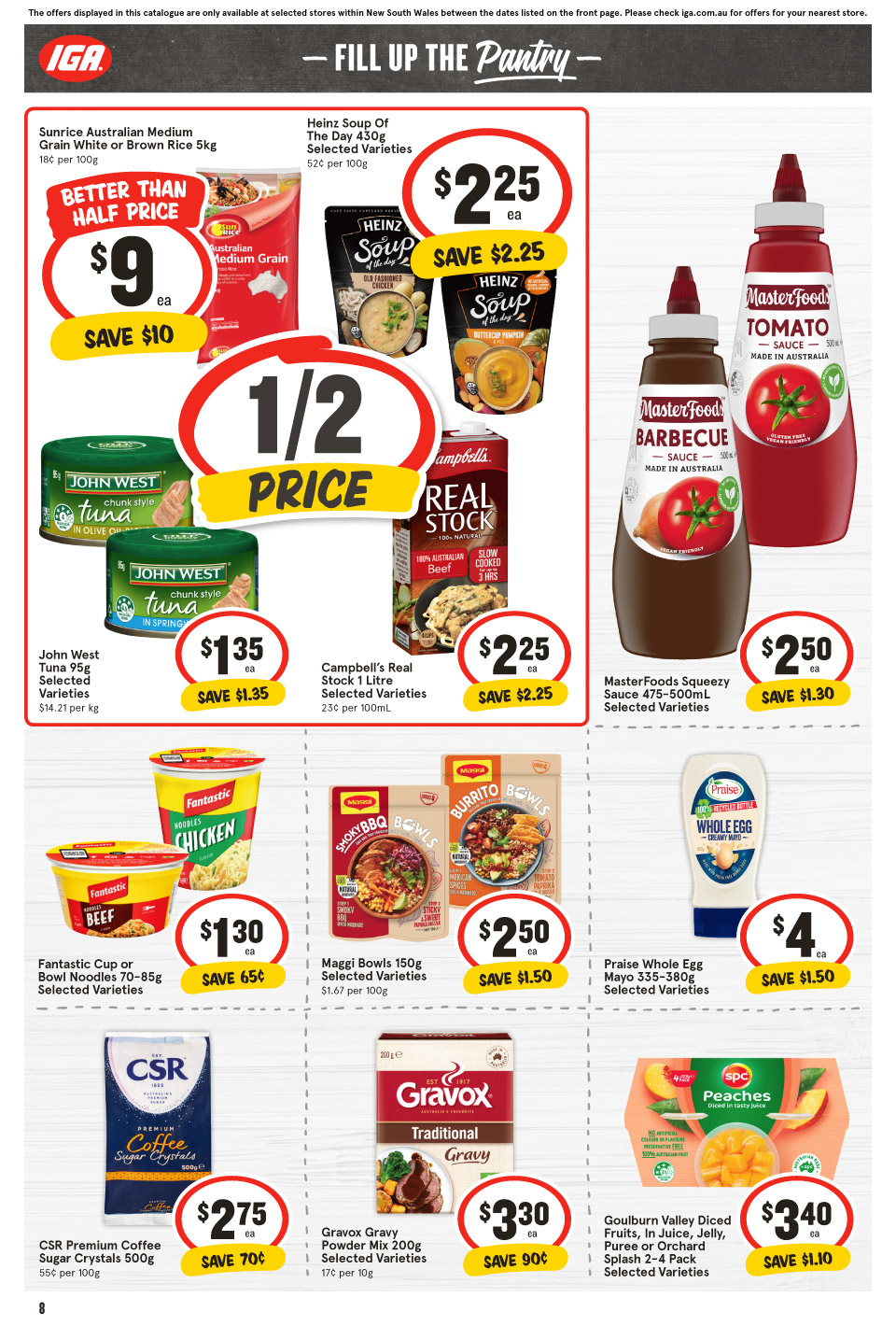 IGA Catalogue