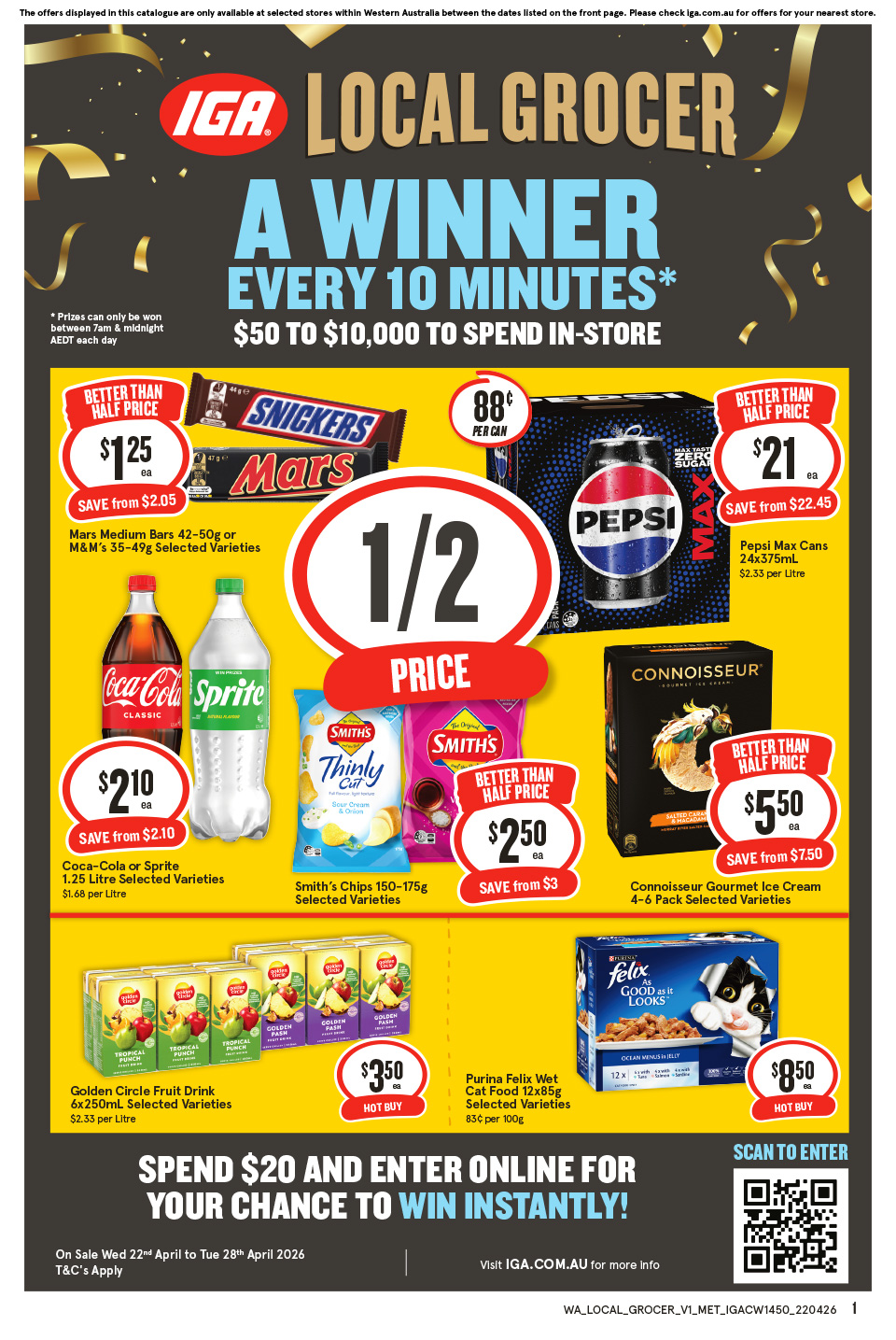 IGA Catalogue April 22 - 28, 2026 Local Grocer Metro | Catalogue AU