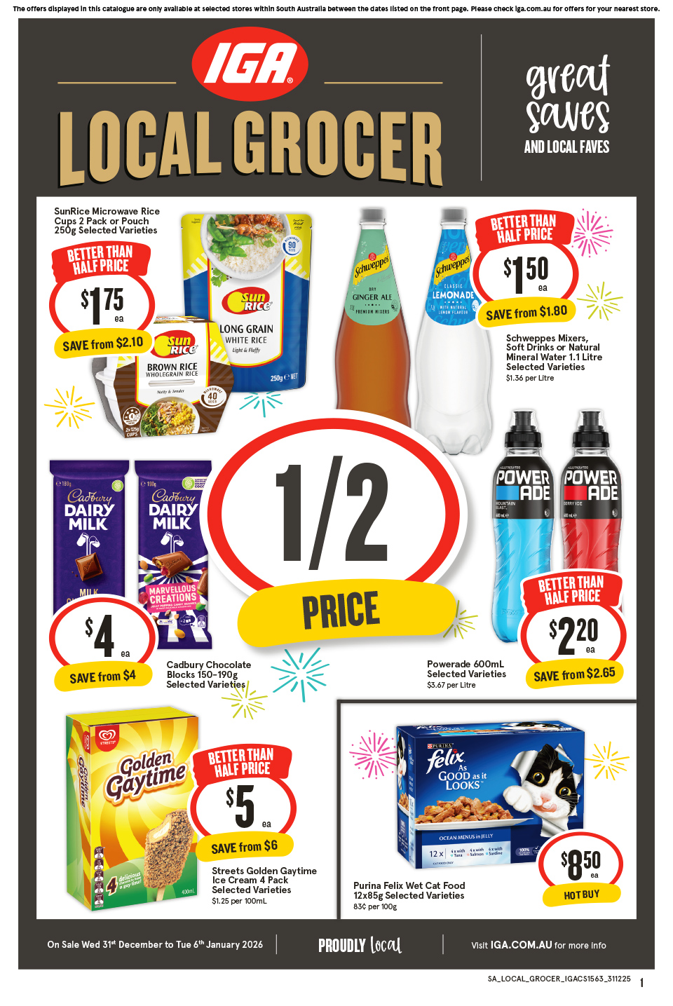IGA Catalogue December 31, 2025 - January 6, 2026 SA Local Grocer ...