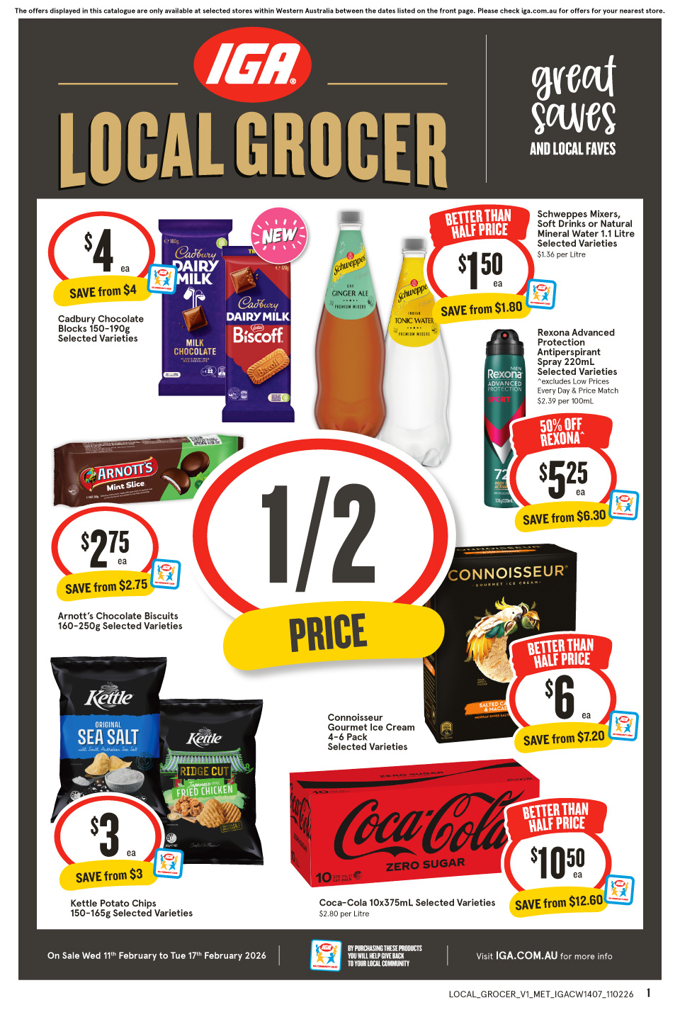 IGA Catalogue February 11 - 17, 2026 Local Grocer Metro | Catalogue AU
