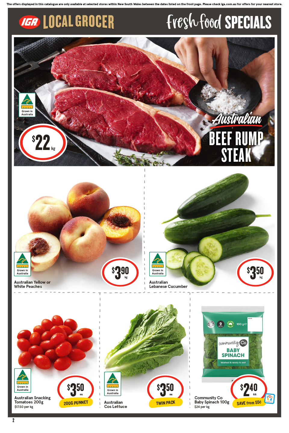 Iga Catalogue January 1 - 7, 2025 Nsw Local Grocer V1 - Catalogue Au