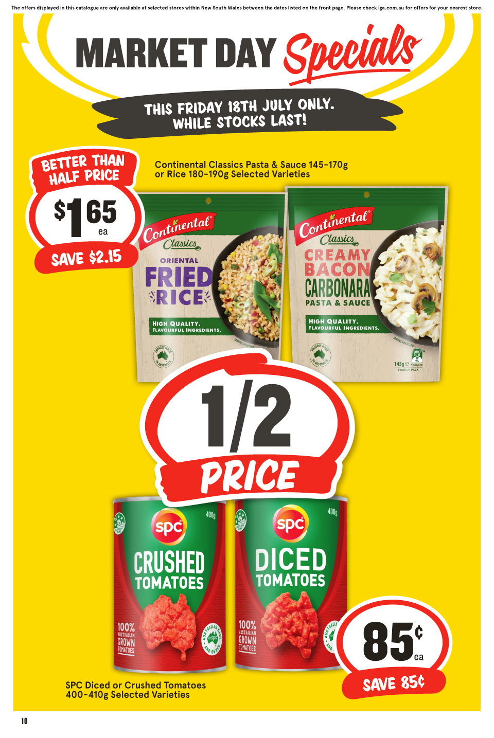 IGA Catalogue