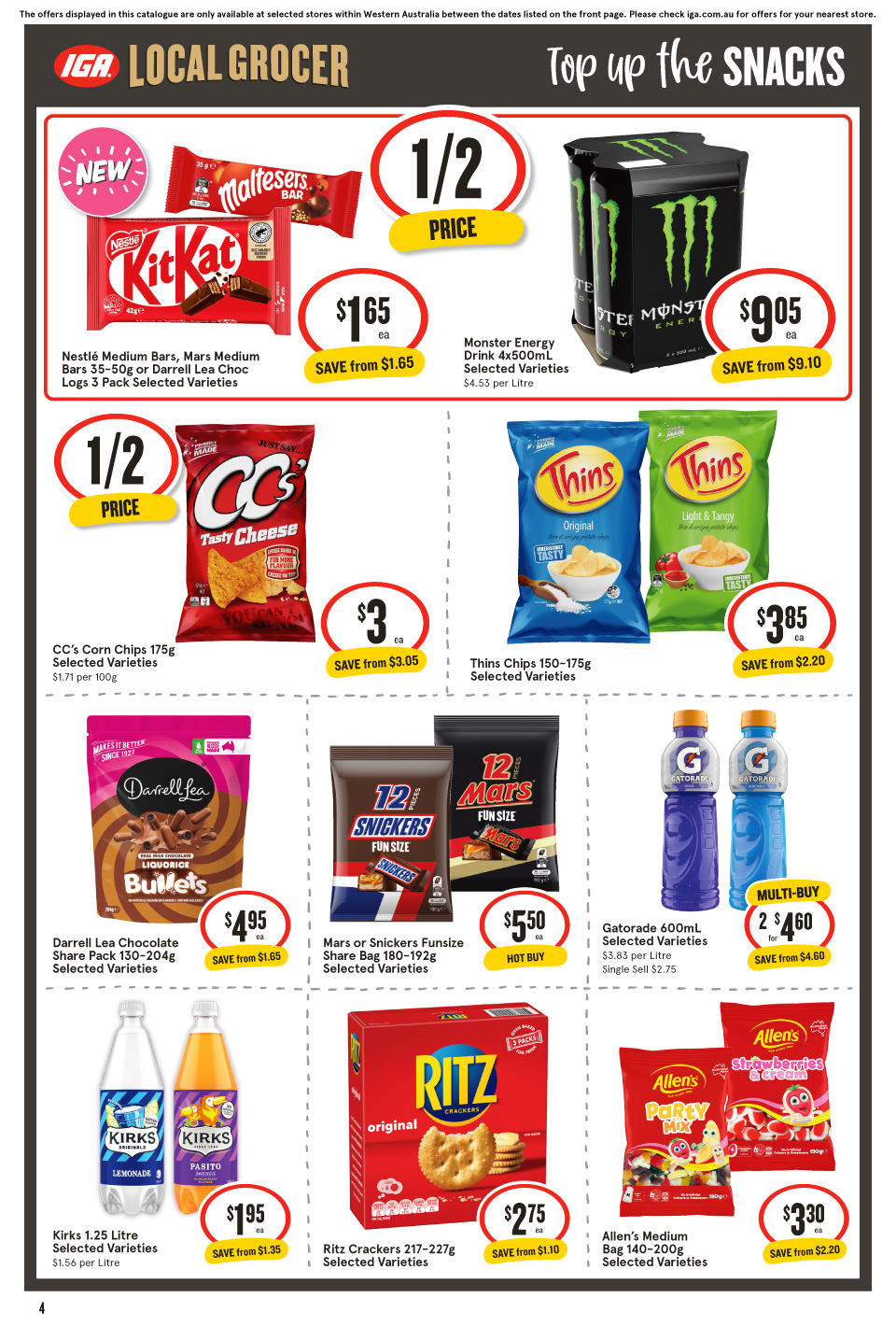 IGA Catalogue