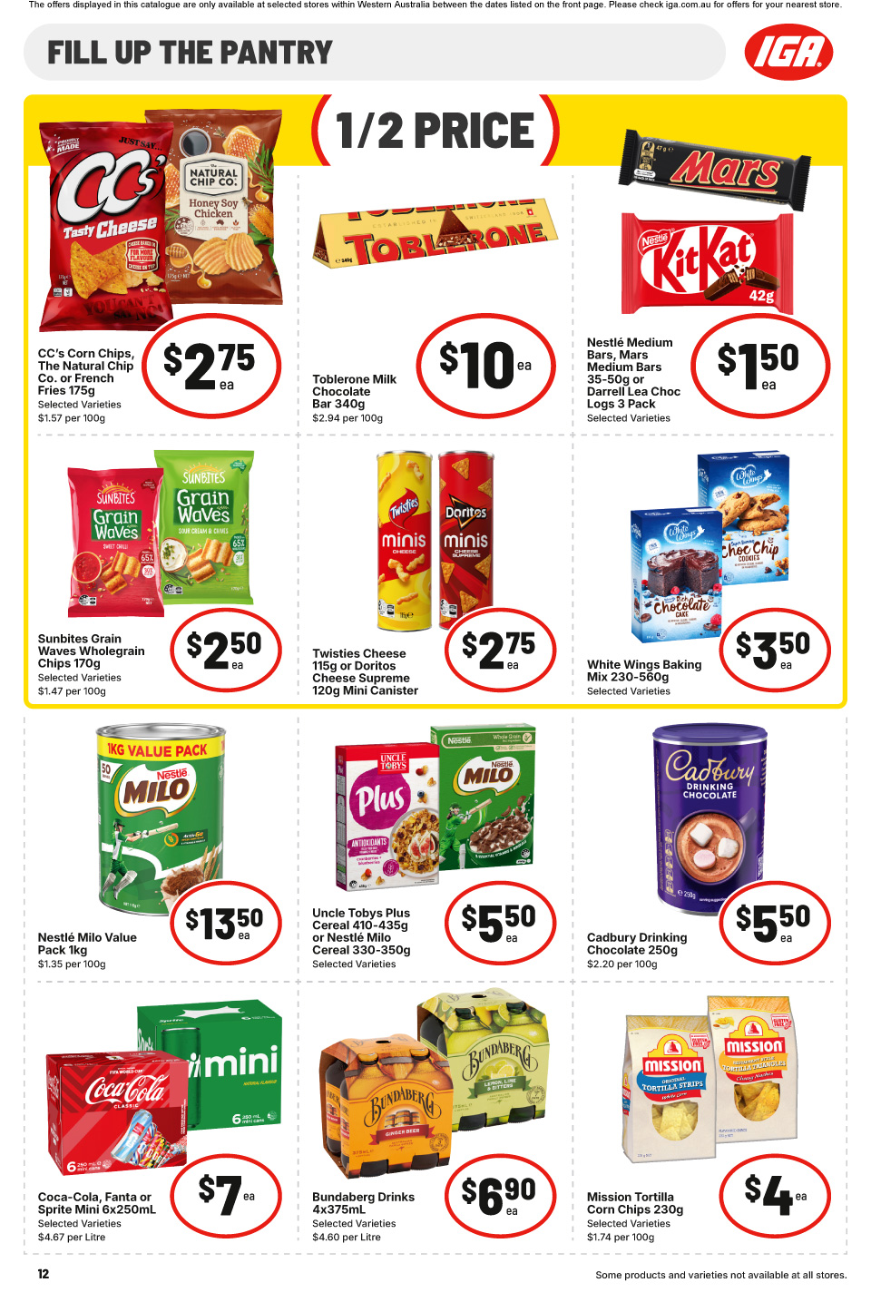 IGA Catalogue