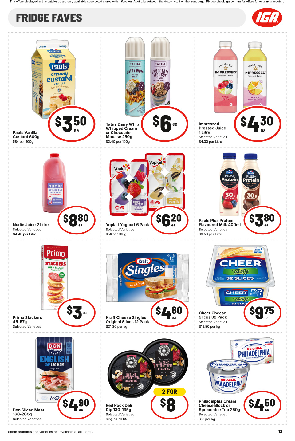 IGA Catalogue