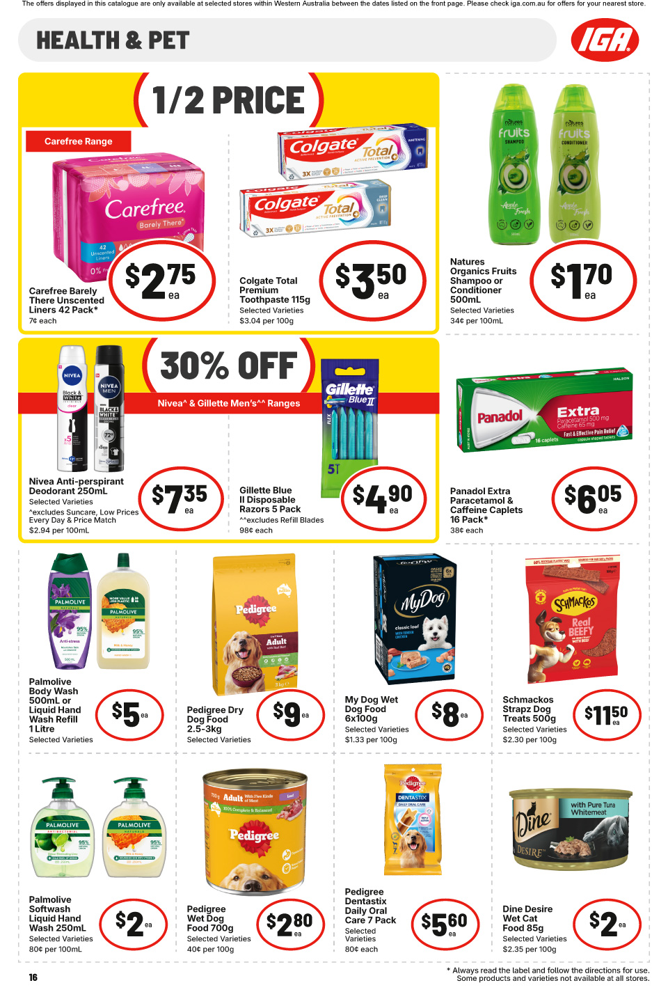 IGA Catalogue