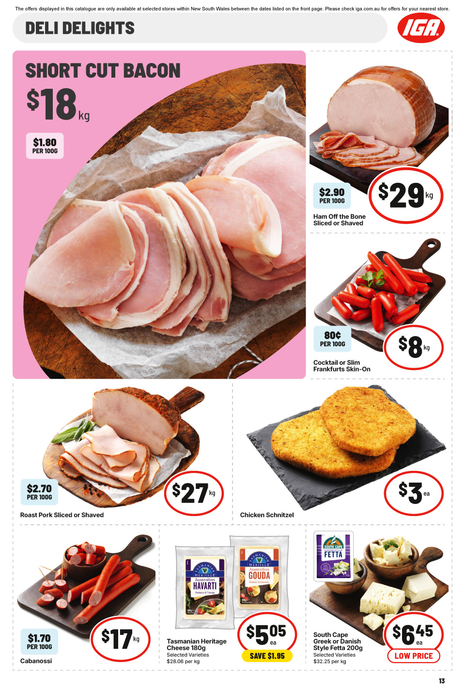 IGA Catalogue