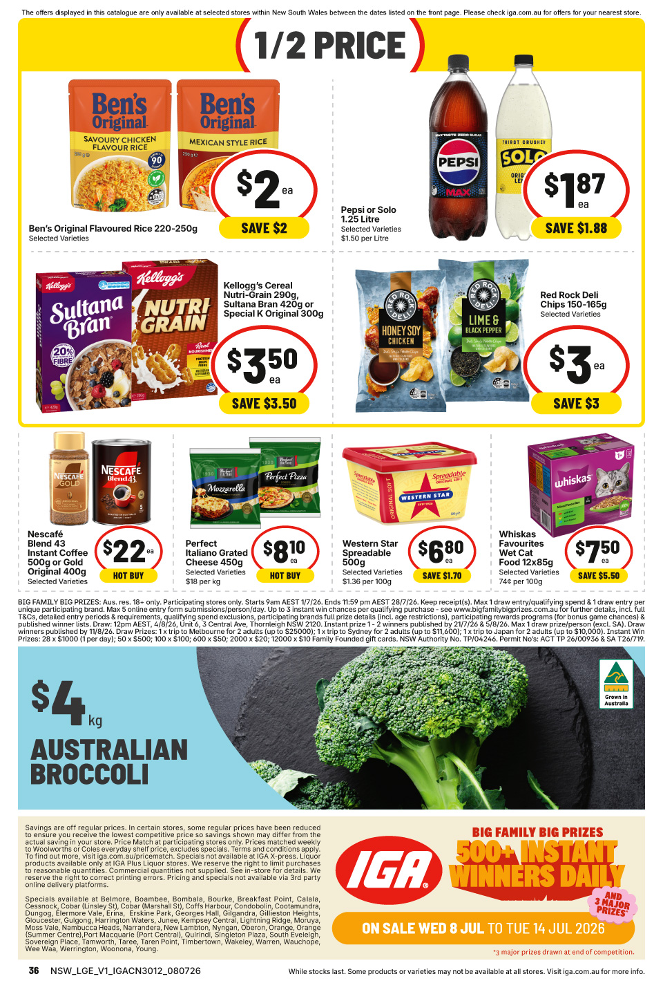 IGA Catalogue