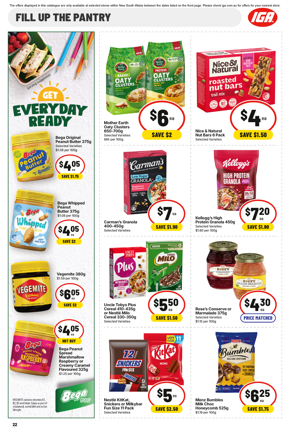 IGA Catalogue