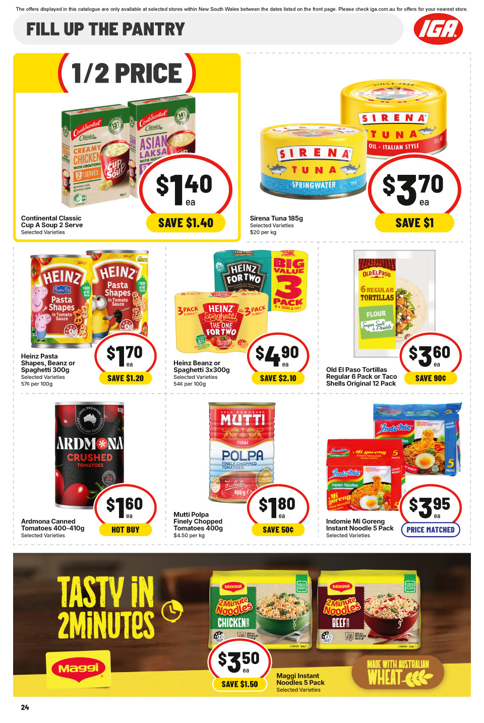 IGA Catalogue