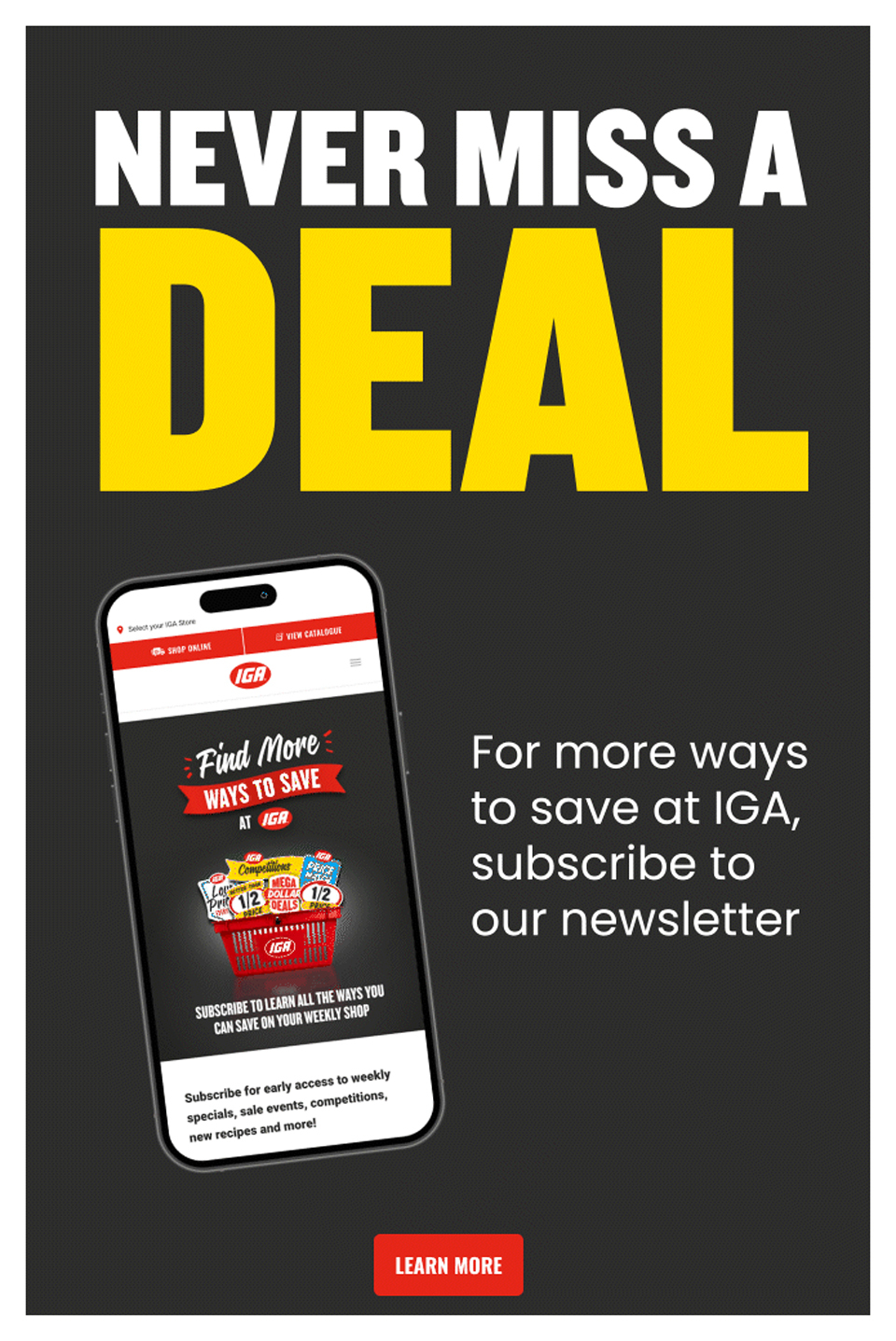 IGA Catalogue