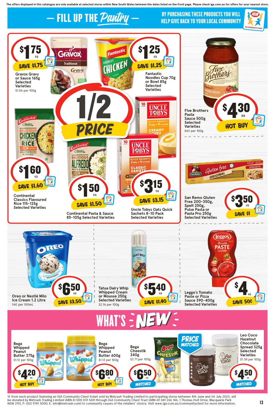 IGA Catalogue