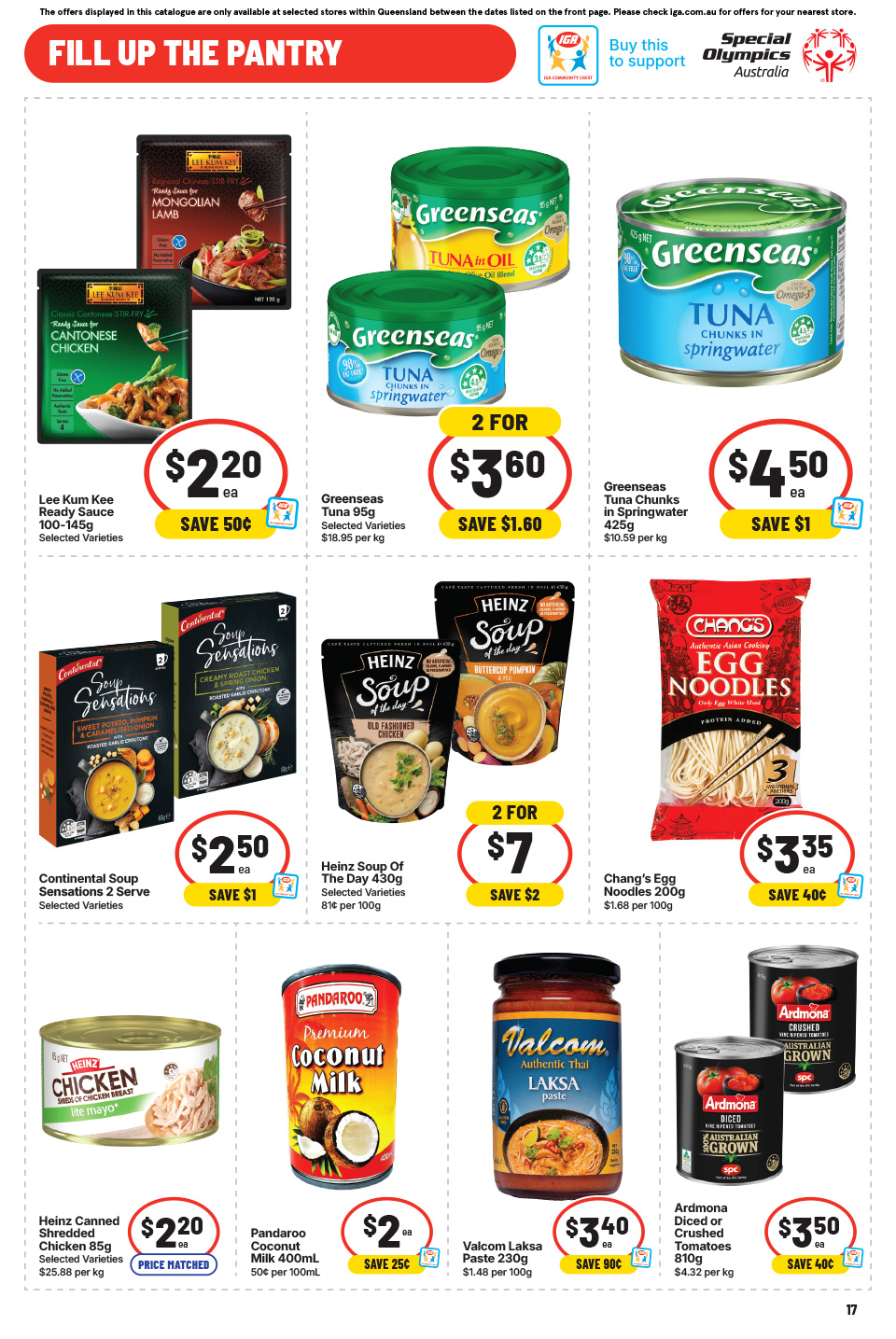 IGA Catalogue