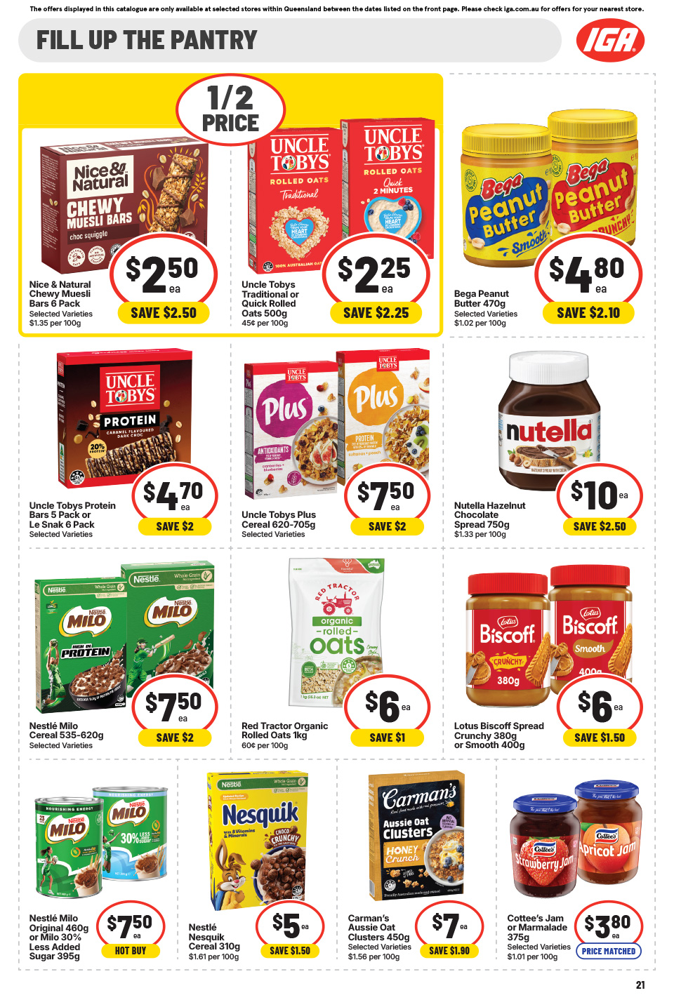 IGA Catalogue