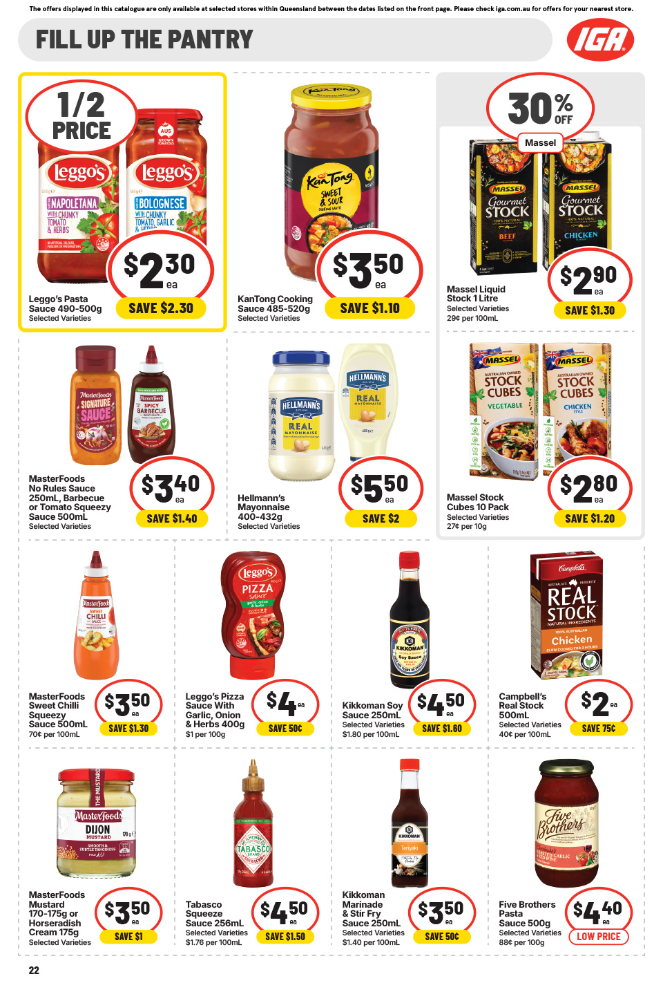 IGA Catalogue