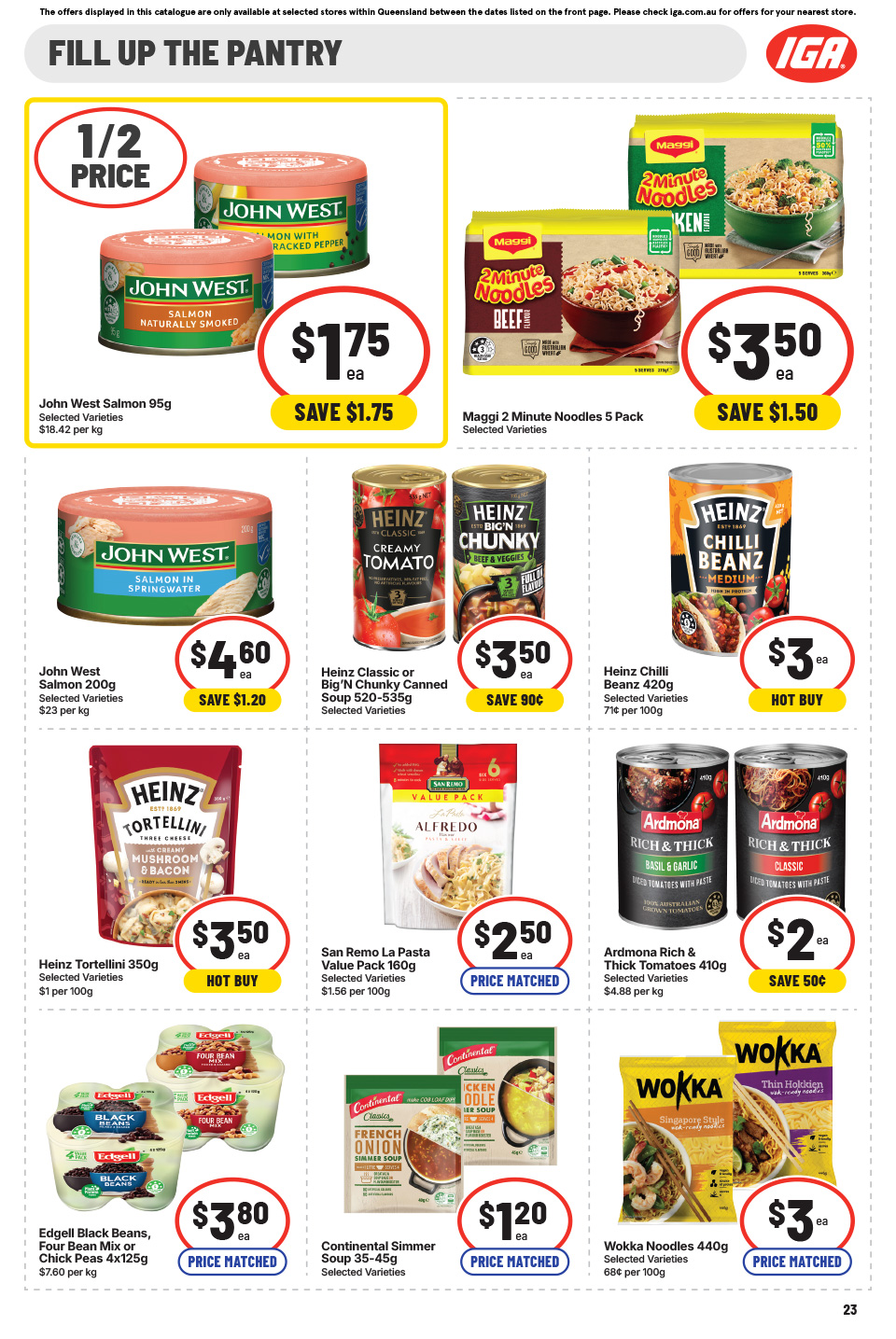IGA Catalogue