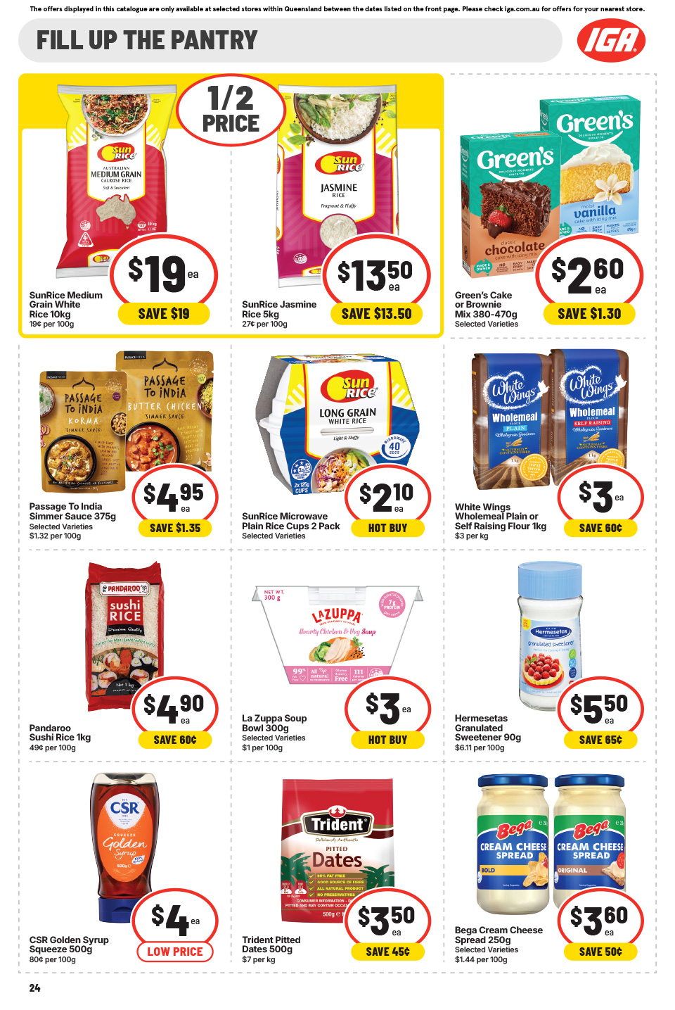 IGA Catalogue