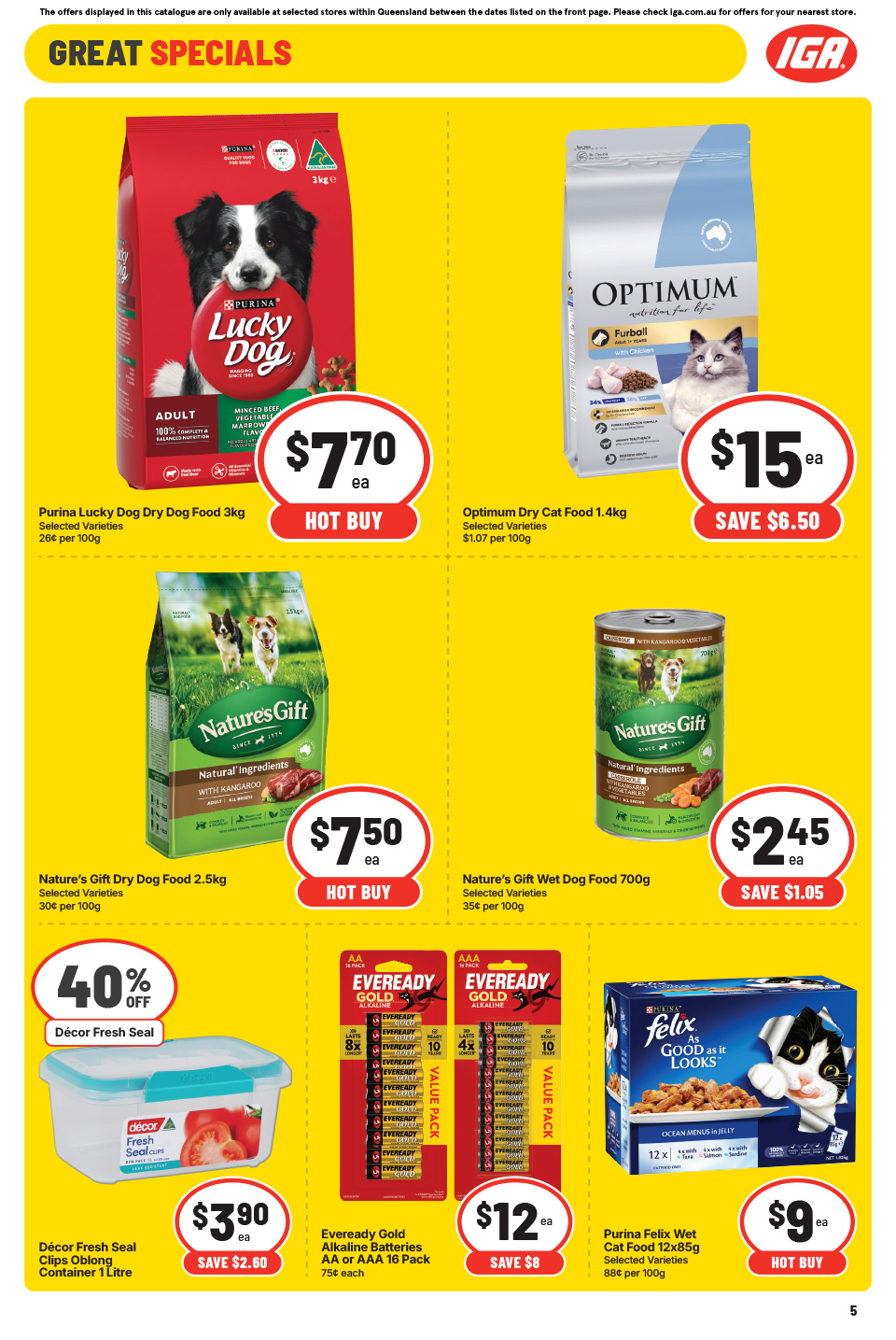 IGA Catalogue