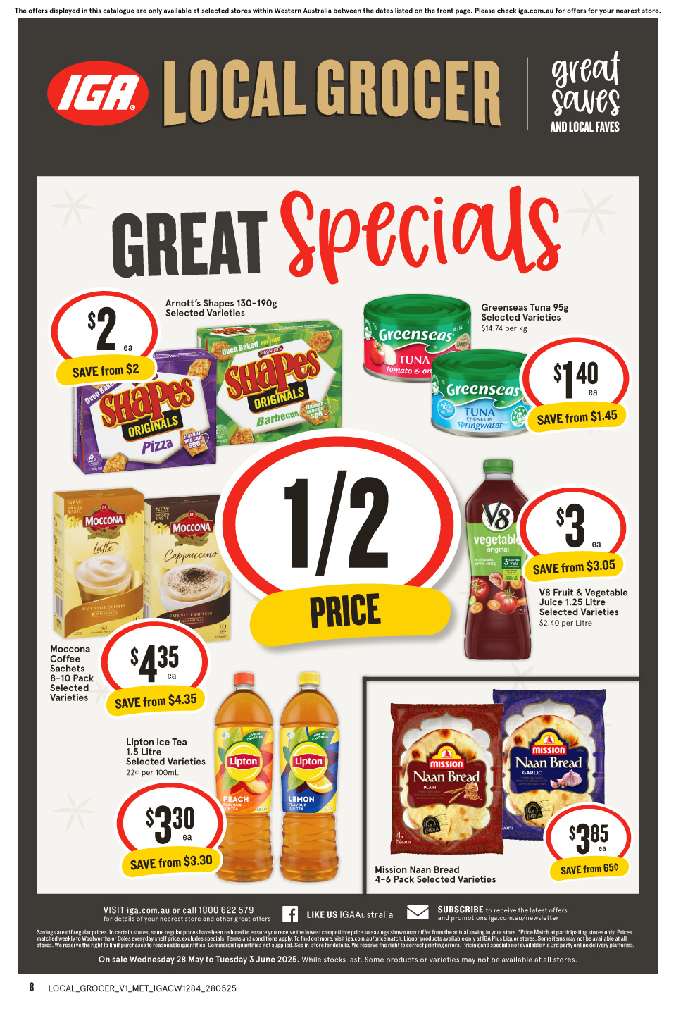 IGA Catalogue May 28 - June 3, 2025 Local Grocer Metro | Catalogue AU